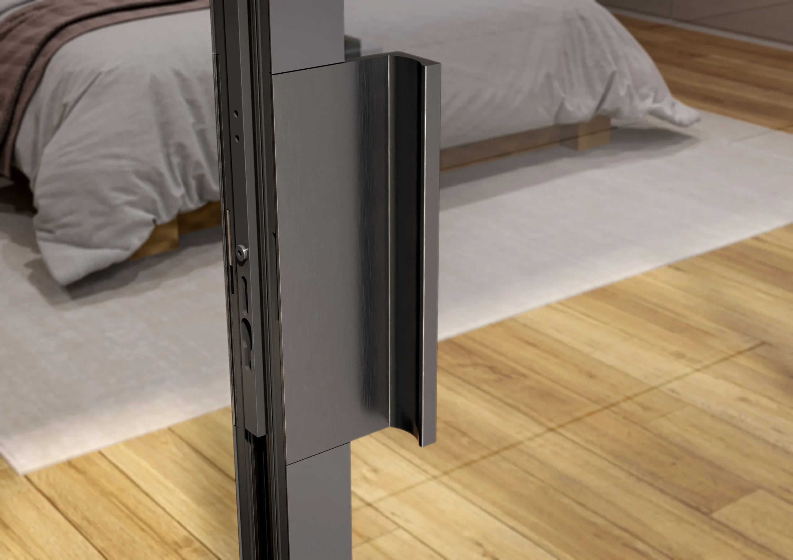 Copia di Infineo sliding door - Modern Environment - Close up - Handle